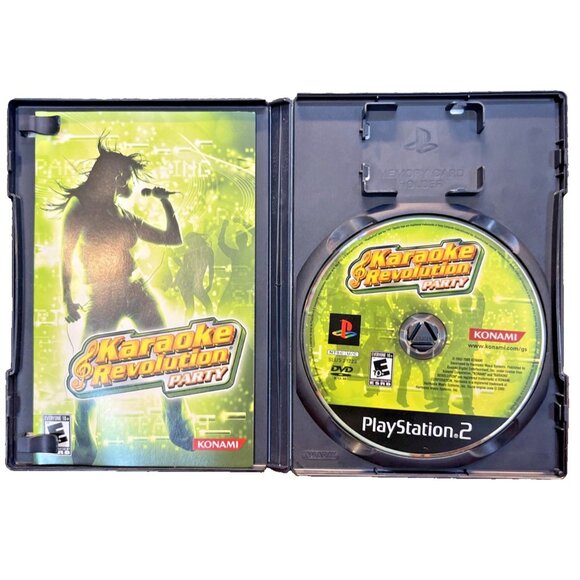 Karaoke Revolution Party PS2 Game Manual & Original Case - Picture 2 of 5